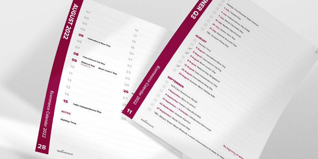 Ecommerce Planner 2022